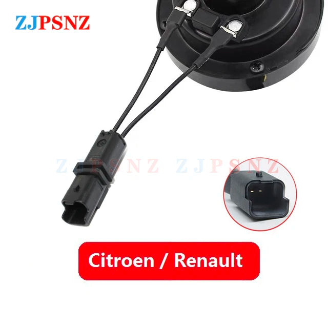 Car Snail Horn Plug UniversalHorn Socket Dedicated Horn Socket Conversion Plug Adapter Auto Horns Speaker Socket Adapter Parts