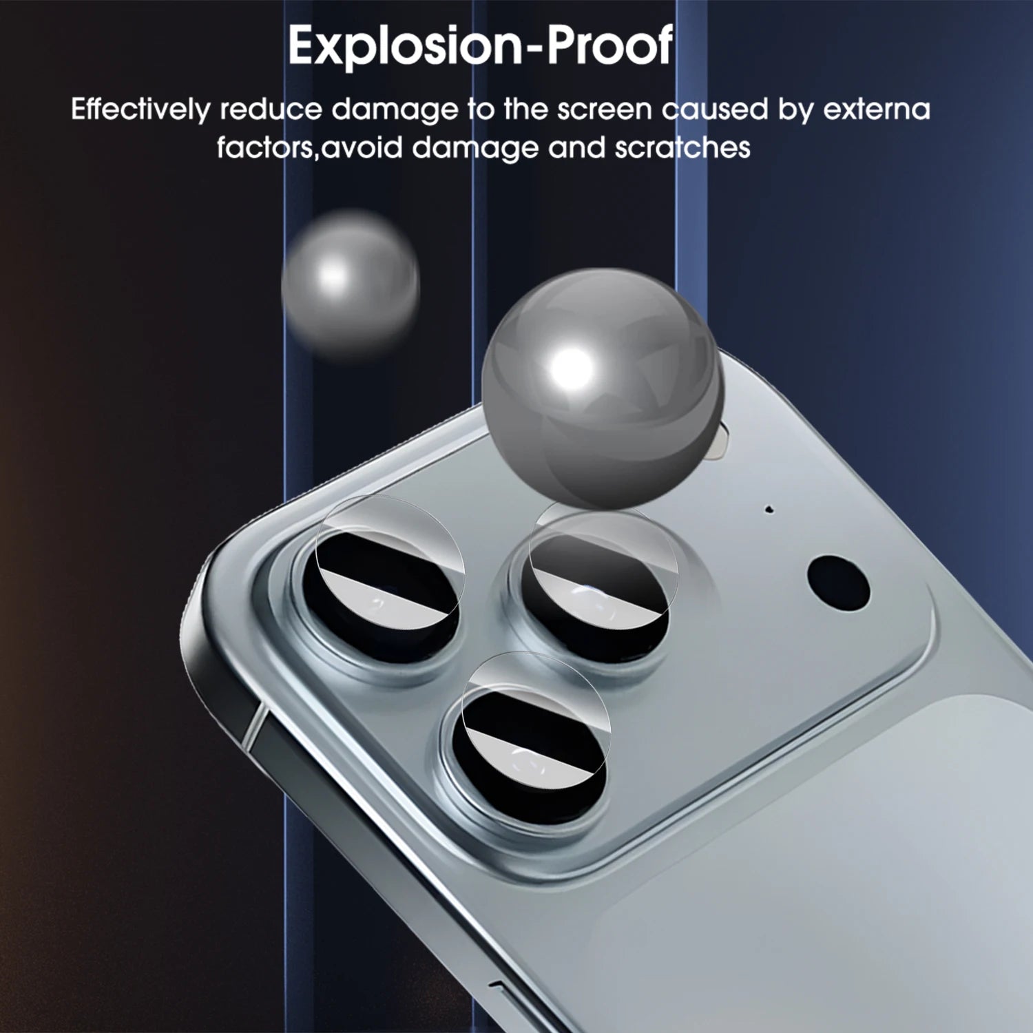 iPhone 17 Series Camera Lens Protector Full Coverage HD Clear Film