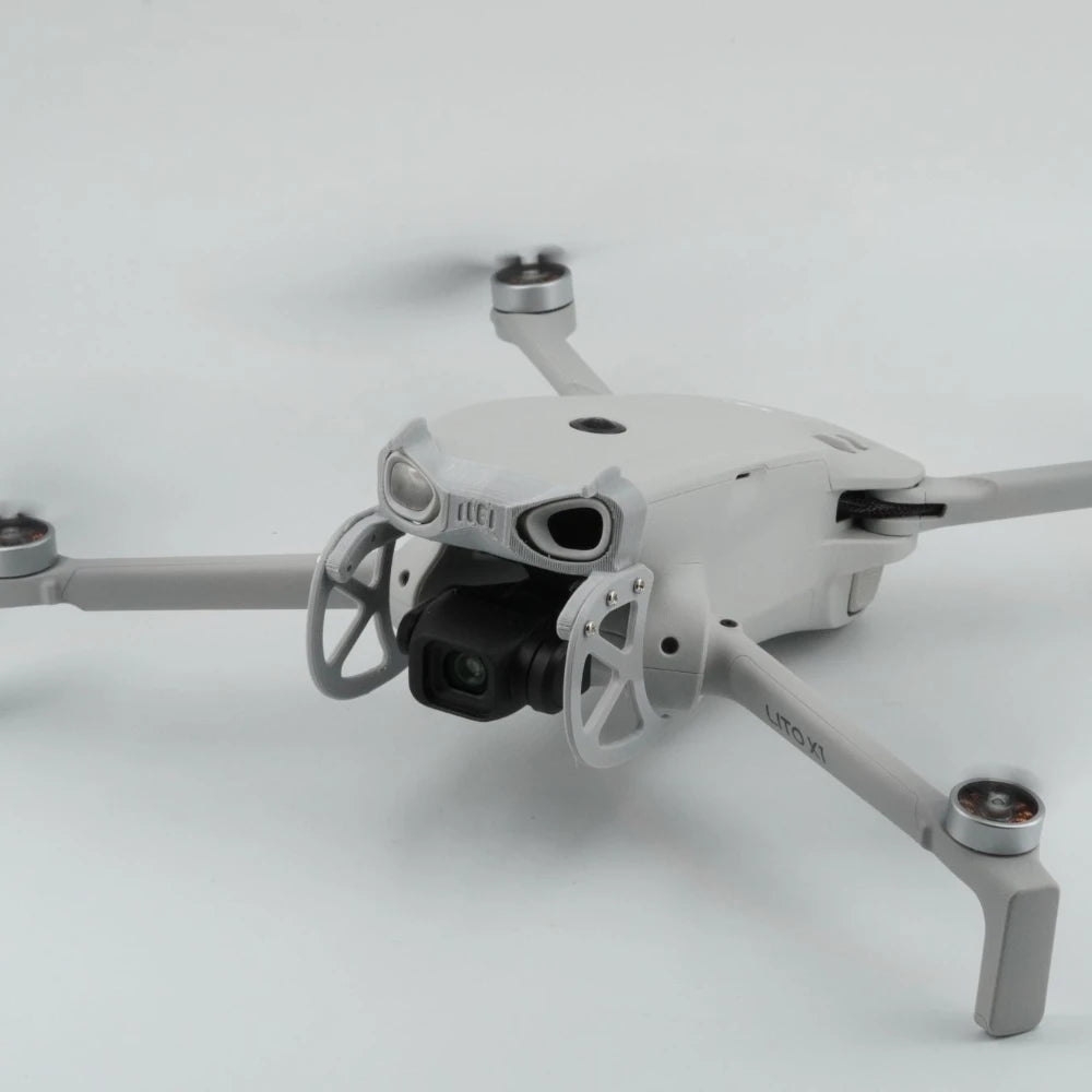 Accessoires de protection pour nacelle de DJI LITO X1/1 imprimés en 3D, barre anti-collision en ABS et barre de protection de l’objectif du drone