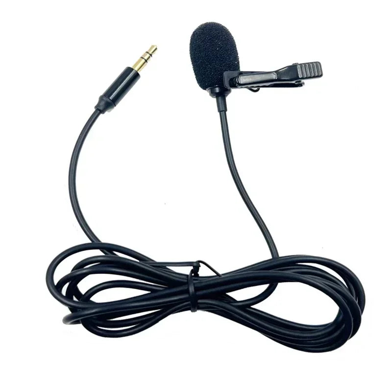ZJ030MR Wired Lavalier Microphone, 1.5m, 3.5mm Plug Options