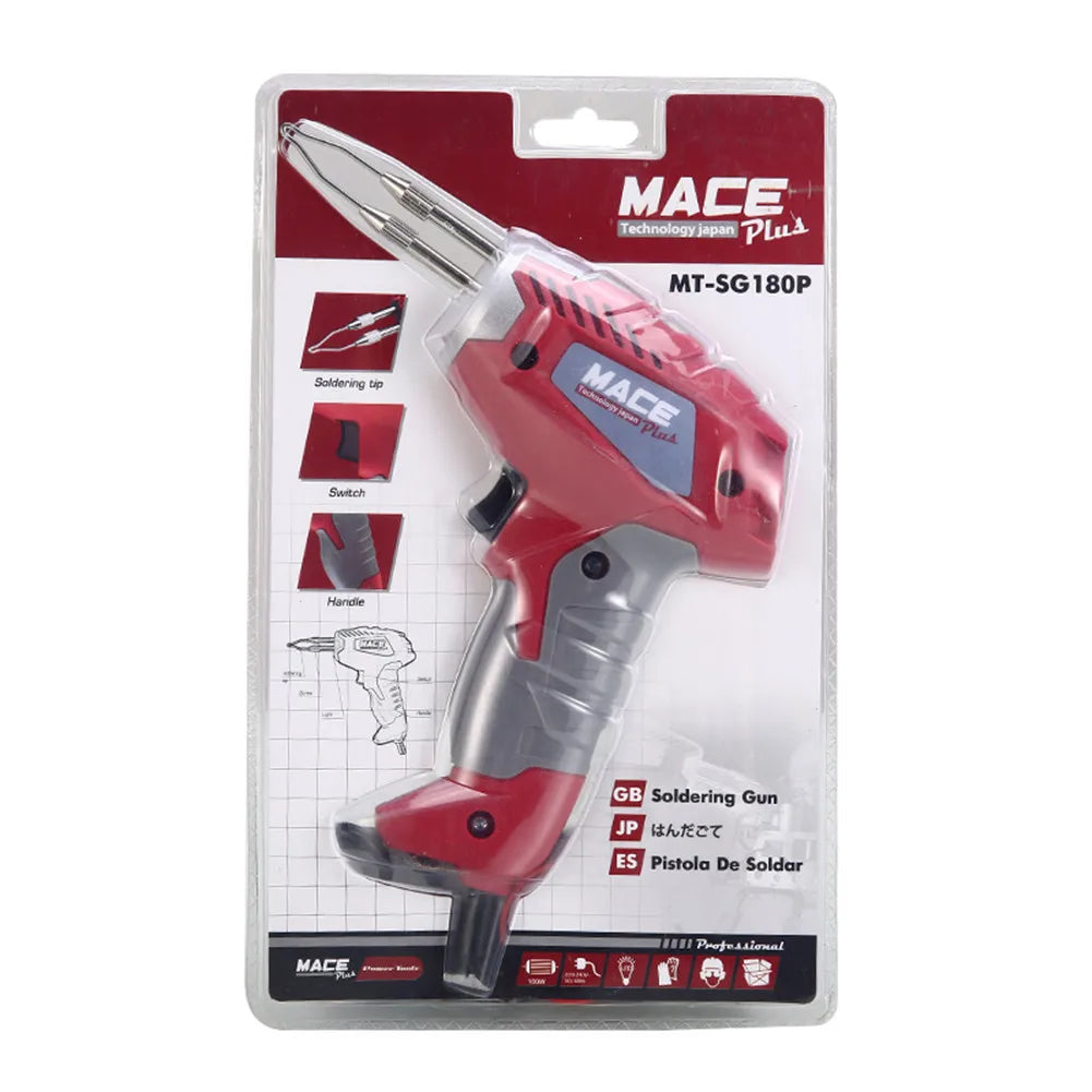 180W Fast Thermal Electric Soldering Iron Industrial-grade High-power Welding Repair Tool Soldering Gun EU Plug Rework Station