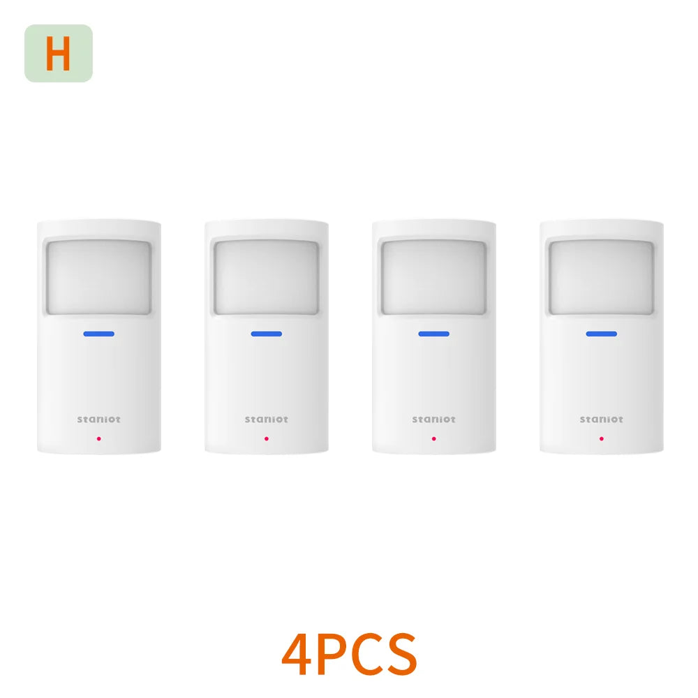 500m Transmission Distance 7 Inch GSM LoRa Staniot Version Security Alarm System Tuya WiFi 4G Smart Home Burglar Alarm Kit Home