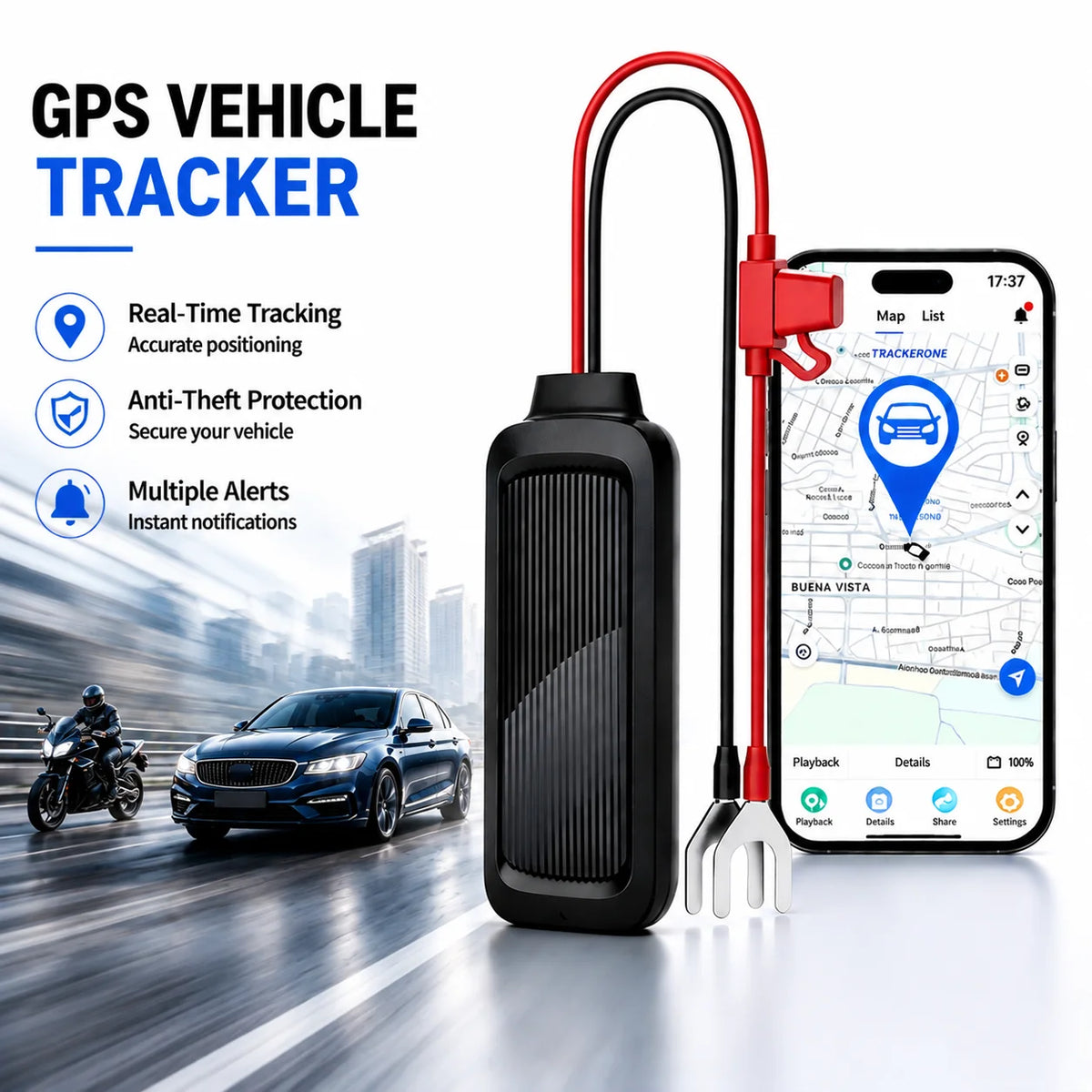 4G Mini Tracker Waterproof Built-in Battery GPS for Car Vehicle GPS Device Motorcycle with Online Tracking Software