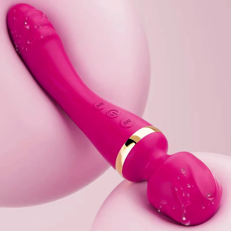 Güçlü Ava Bar Vibratör Değnek Dildo Seks Oyuncakları Kadınlar için Çift Motorlu Klitoris G-Noktası Klitoris Uyarıcı Vibratörler Çiftler için Seks Oyuncağı