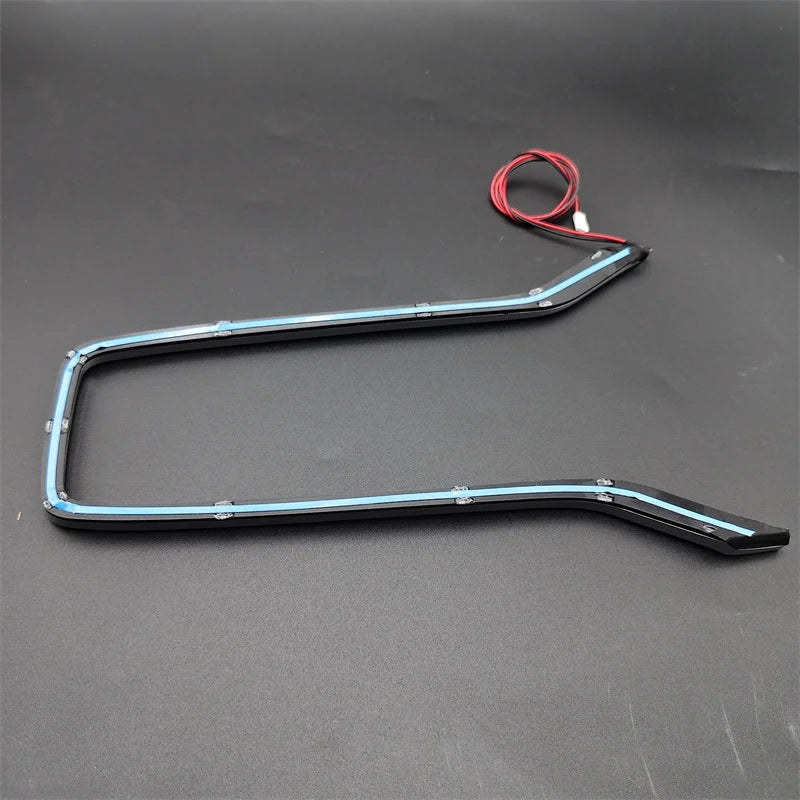 LED Cup Holder Light For Toyota Corolla Cross 2020 2021 2022 2024 Blue Interior Central Armrest Frame Atmosphere Decorative Lam