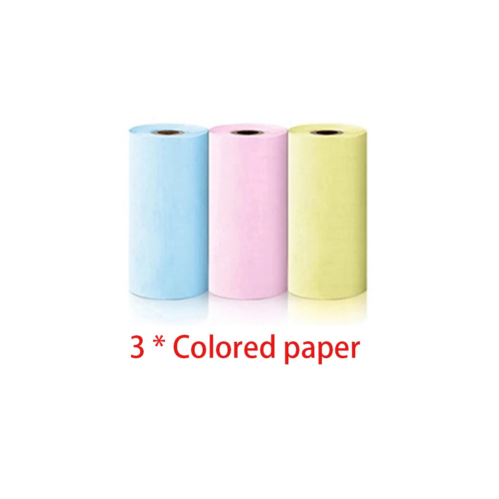 57 mm Thermal Label and Colour Paper Rolls, 6 m per Roll