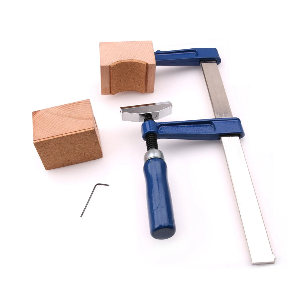 Kit di morsetto per tasti della chitarra con supporti in legno