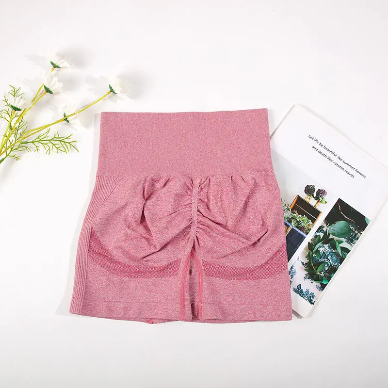 Nahtloses Yoga-BHF-BH und Shorts – Getrennt oder Set-Optionen