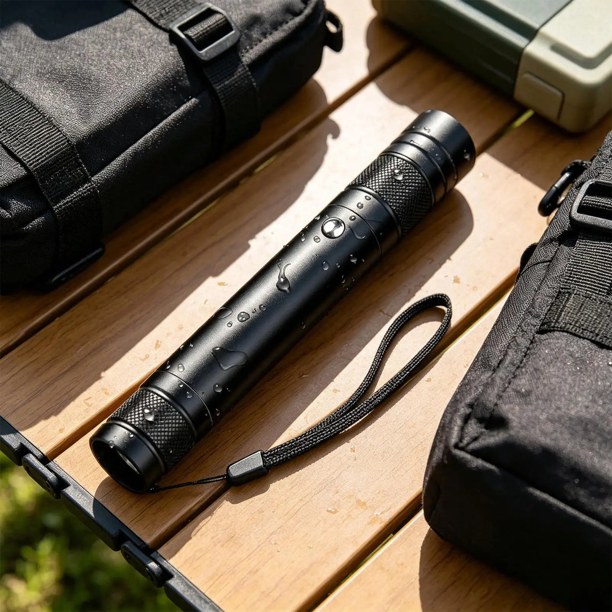 Rechargeable Four-Mode Handheld Flashlight