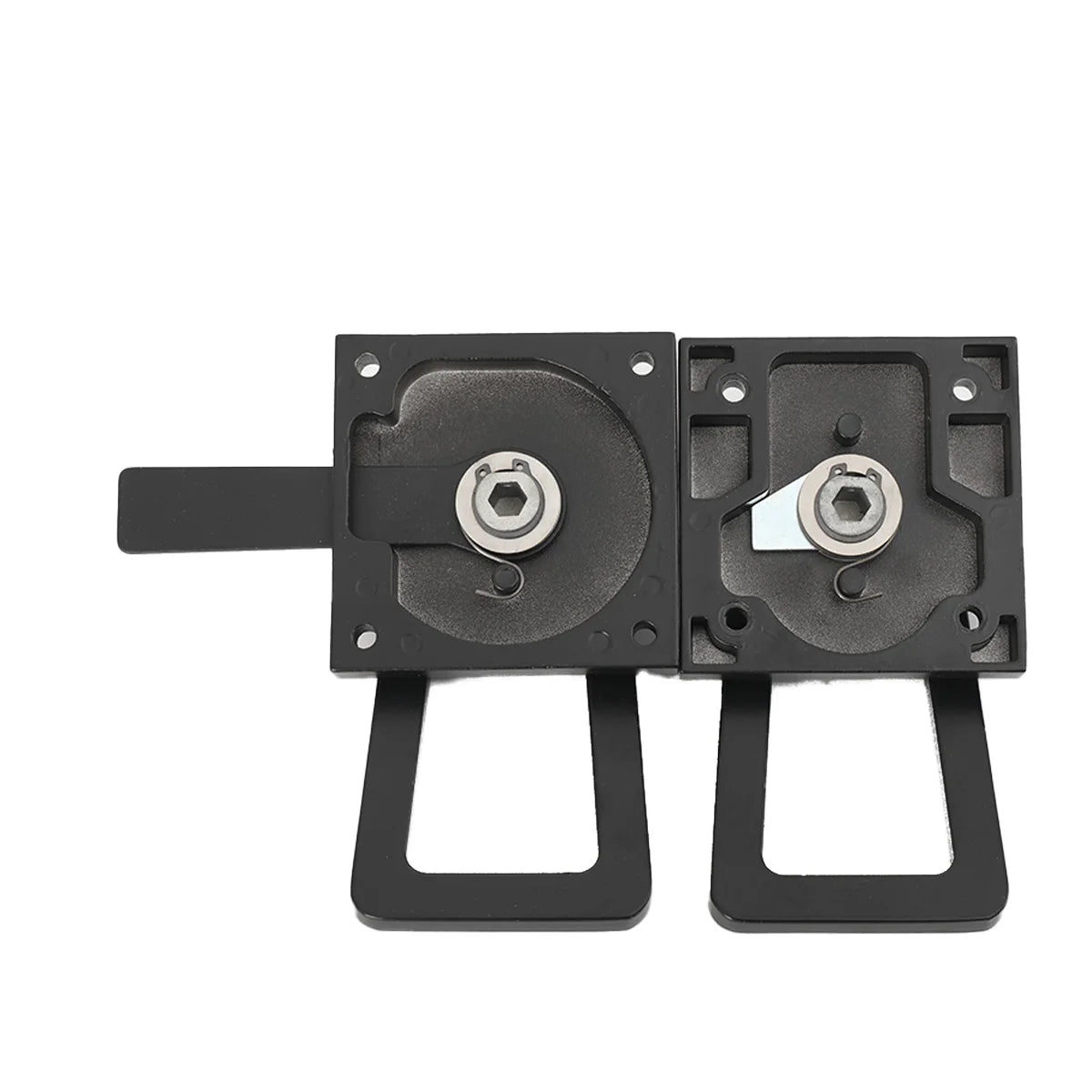 Heavy Duty Gate Latch Double Side Gate Latches Matte Black Fence Latch Garden Door Latch Pool Gate Latch