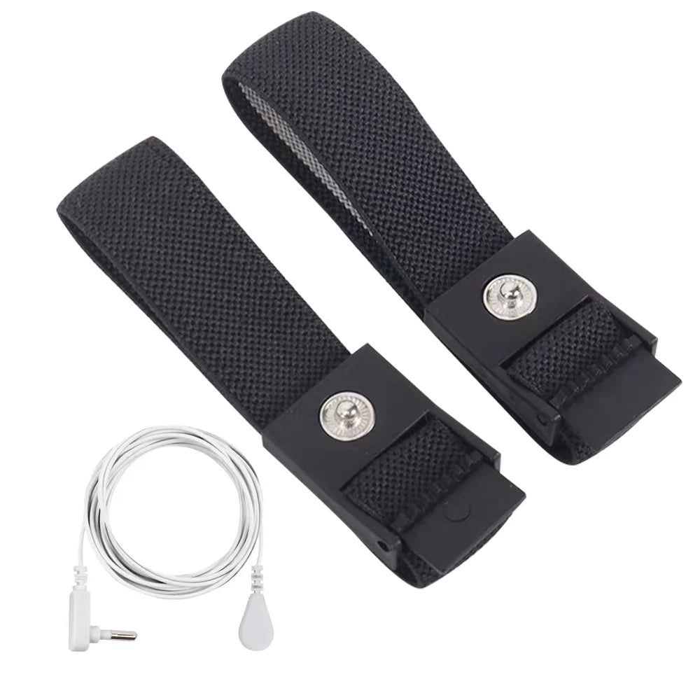 Adjustable Black Wrist Strap