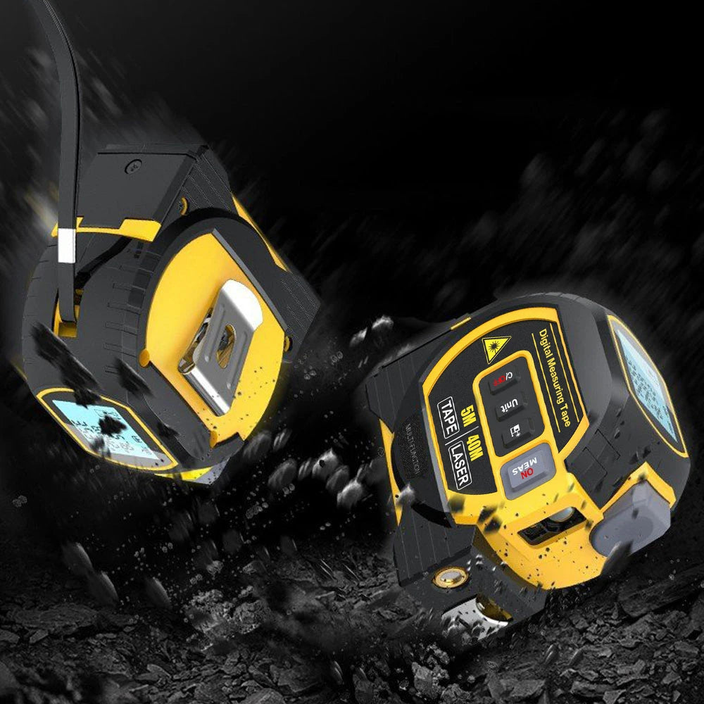 3In1 Laser Rangefinder Laser 40M / 60M Distance Meter Measuring Laser Tape Measure Digital Laser Rangefinder Scale Distance Area
