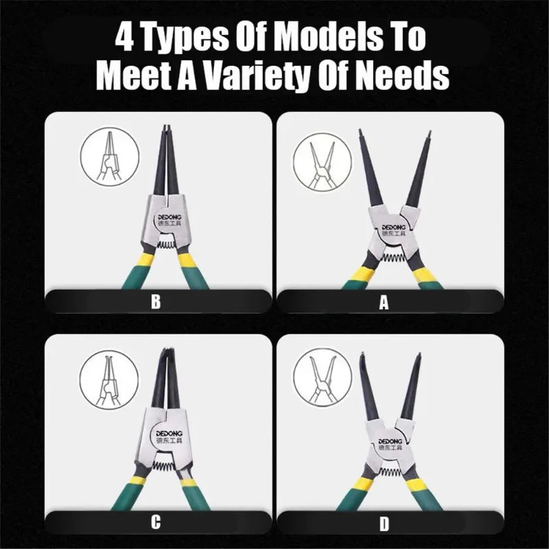 Circlip Pliers Set with Storage Bag