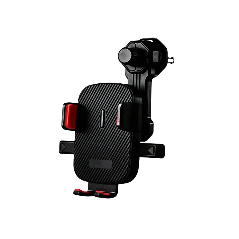Suporte para telemóvel para ventilação do carro com gancho e mola