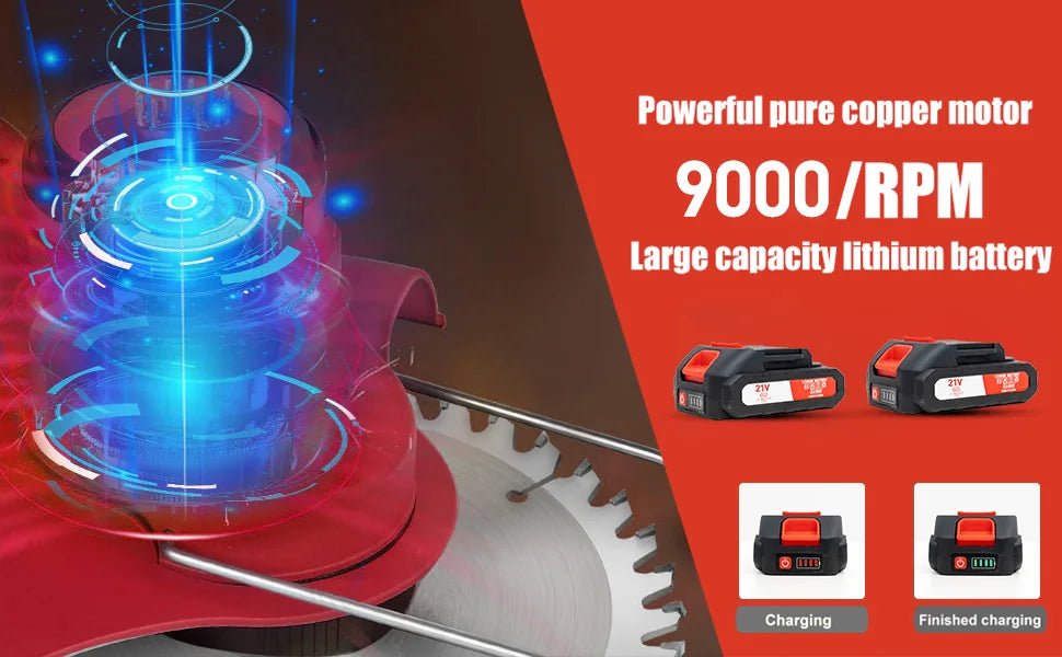 Bezdrôtový elektrický krovinorez s nastaviteľnou hlavou a 4 typmi čepeľí