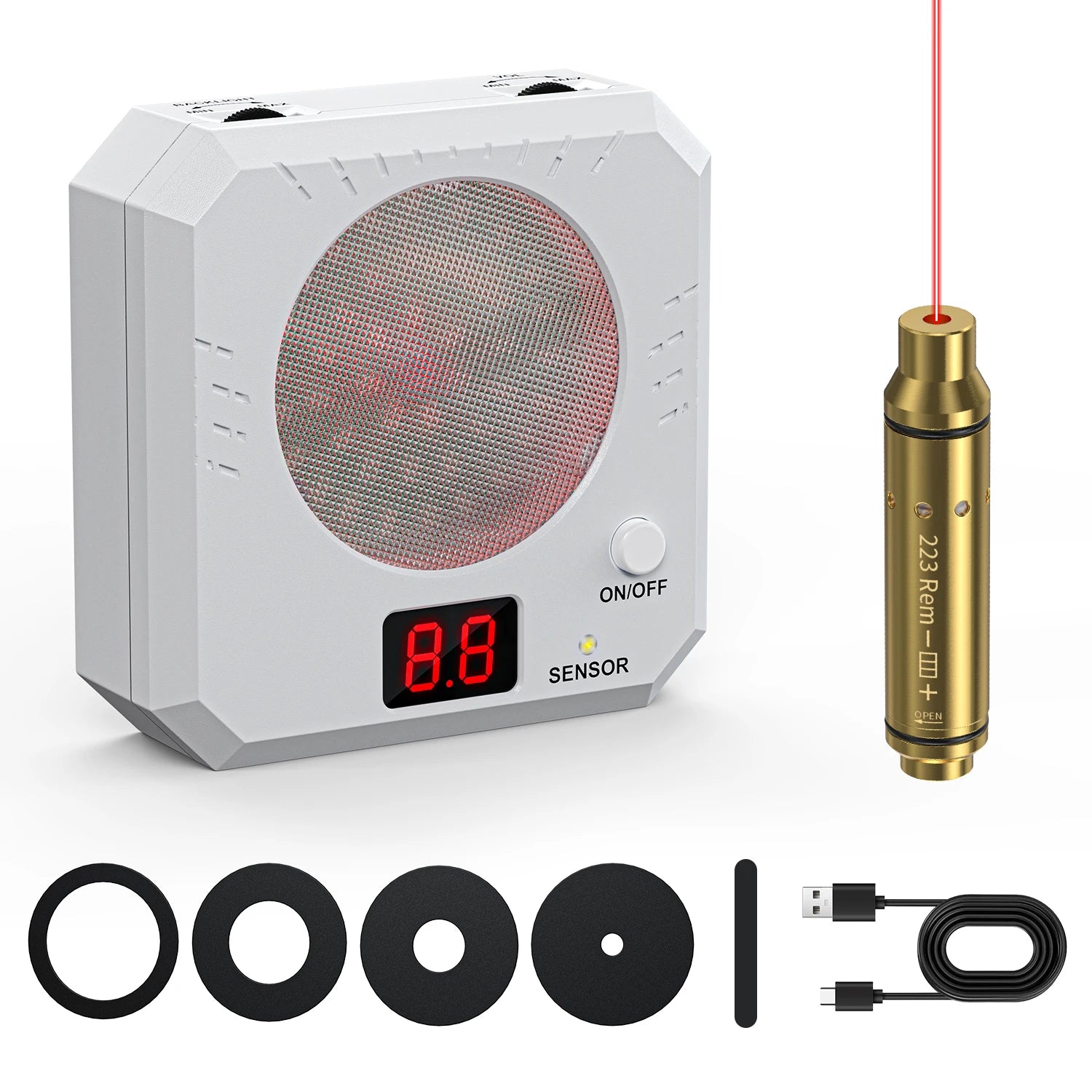 223Rem Dry Fire Training Kit – Type-C, Instant Feedback, Adjustable, Safe for Home