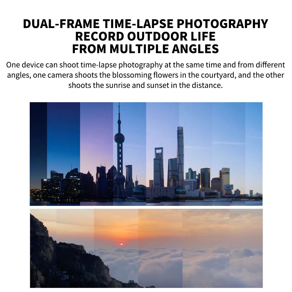 Xiaomi venkovní CW500 bezpečnostní systém s duální kamerou