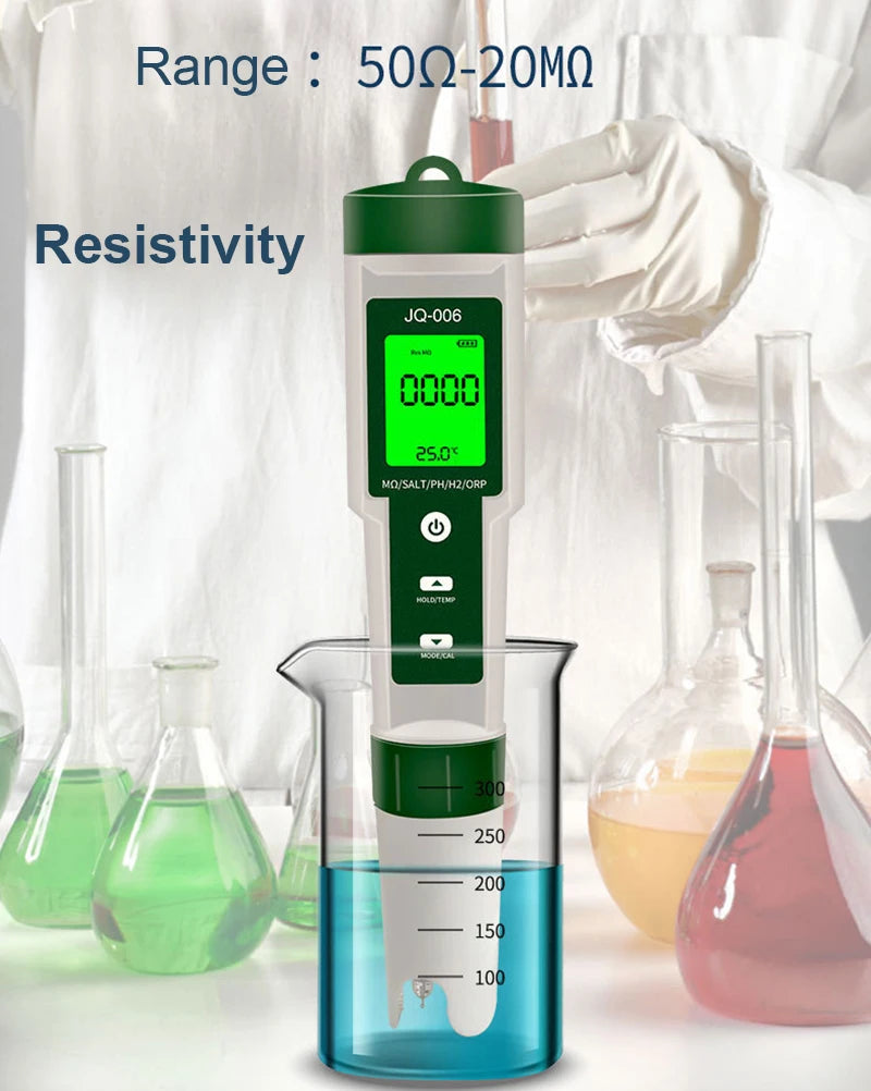 Digital Water Quality Tester - Function Options