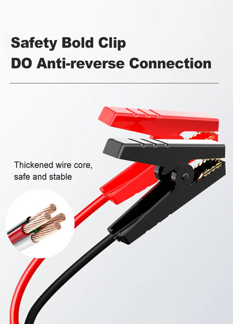 Prenosný štartér auta 1200A Power Banka