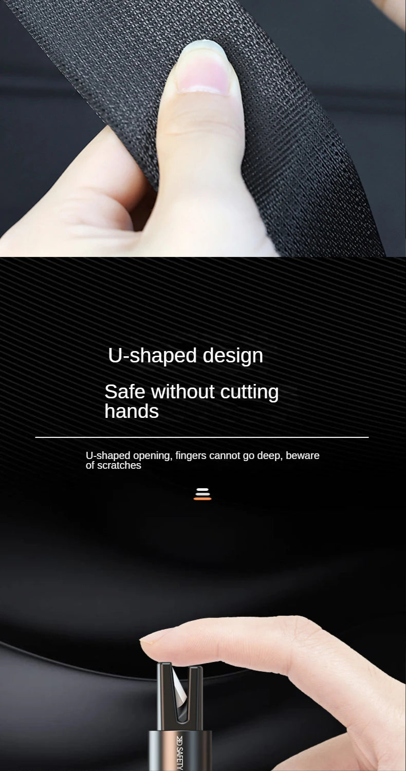 Car Emergency Window Breaker and Seat Belt Cutter