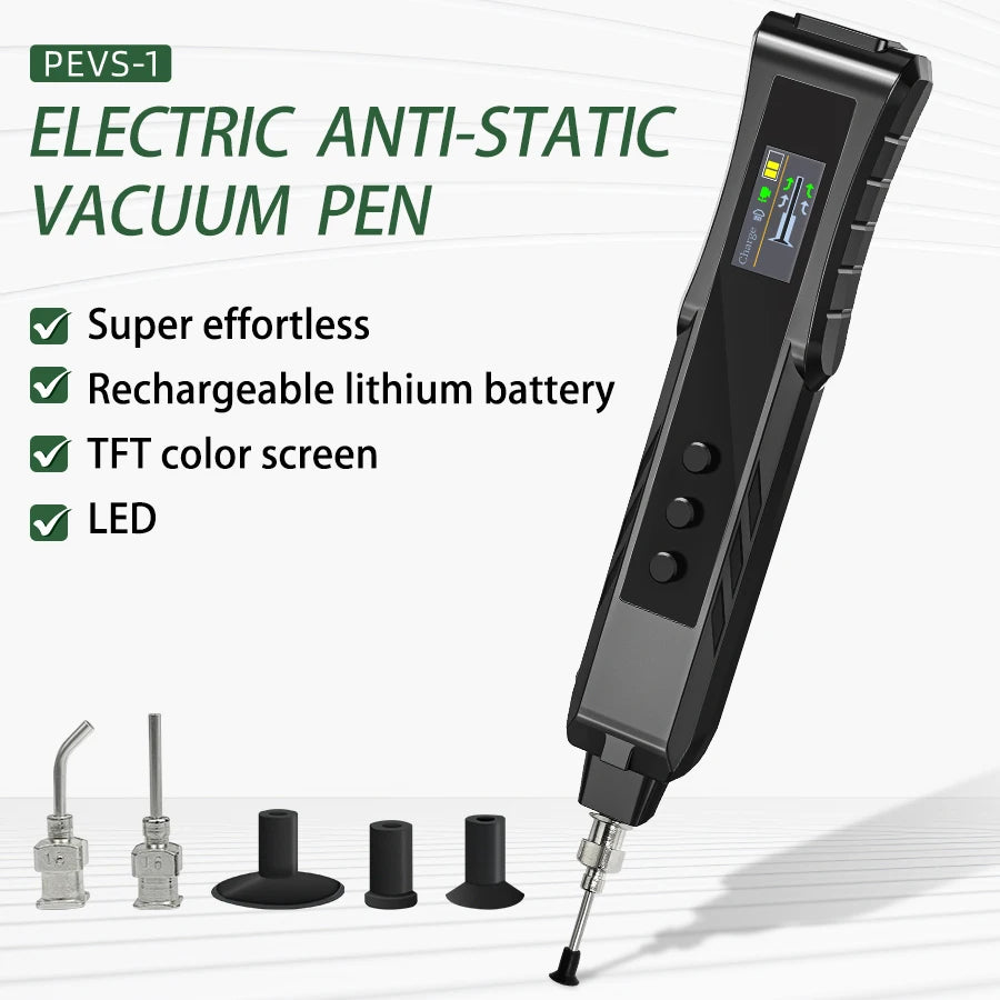 Oplaadbare vacuüm SMD-componentoppikker pen