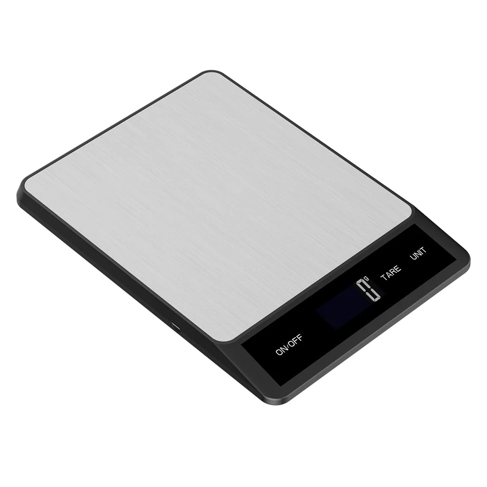Digitálna kuchynská váha s funkciou dovažovania a LCD displejom