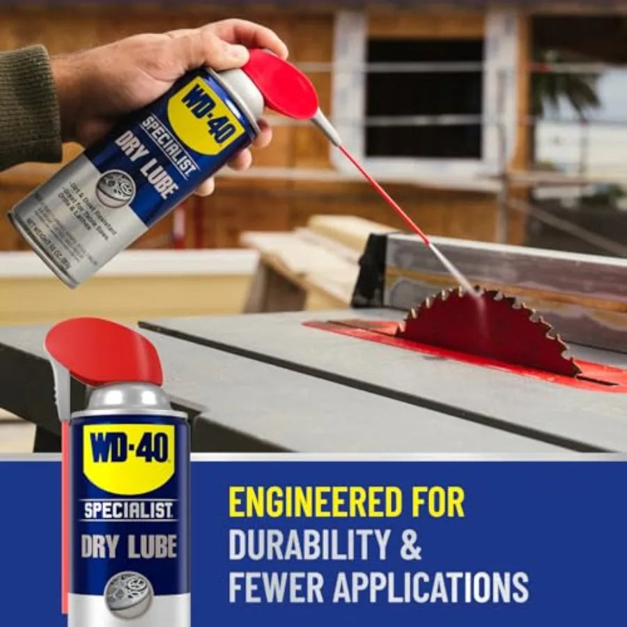 Dry Lube with Smart Straw for Friction Reduction and Corrosion Protection