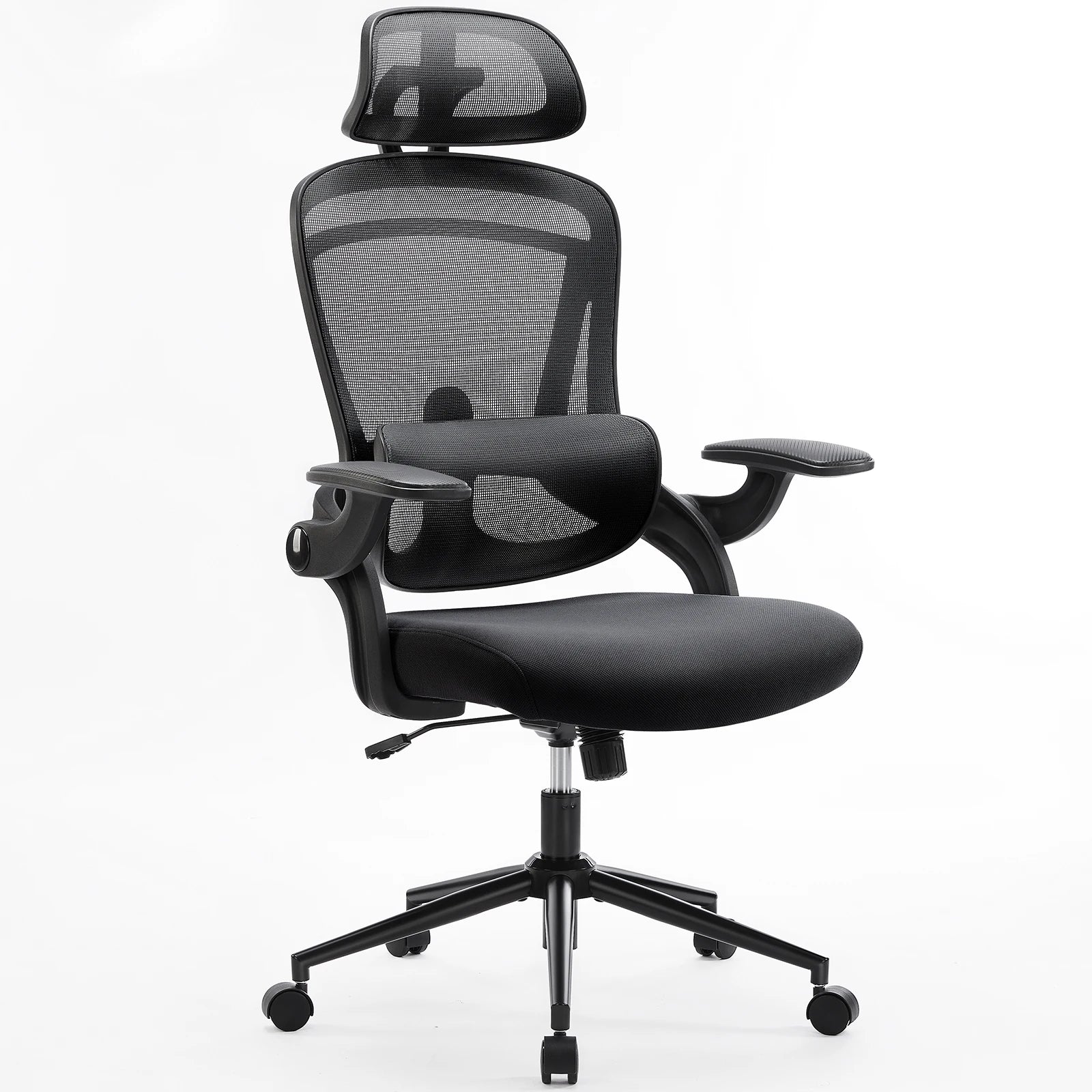 Ergonomic Mesh Office Chair with Adjustable Lumbar & 120° Tilt