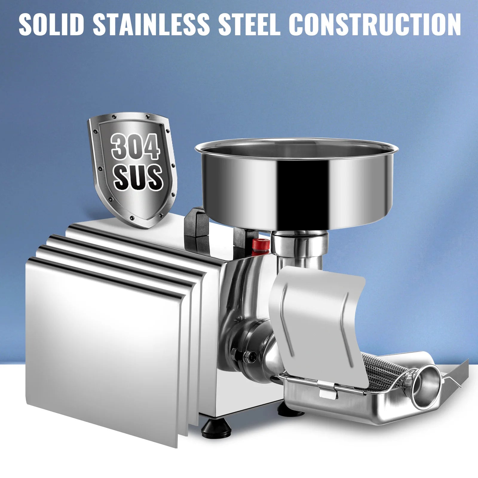 Electric Tomato Strainer & Sauce Maker with 370W Motor