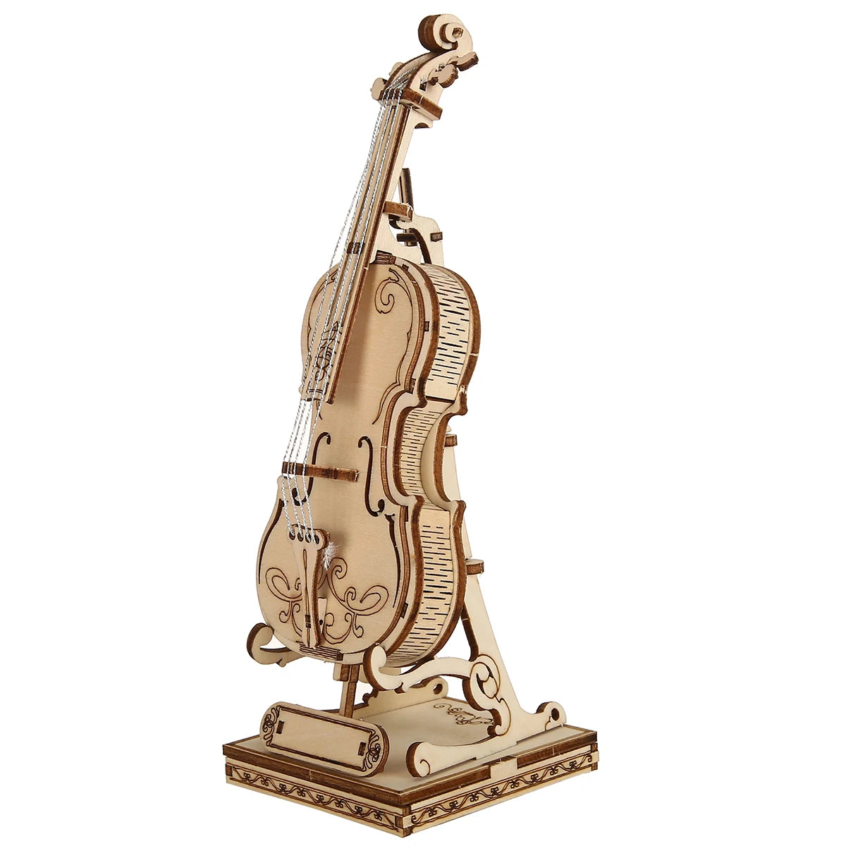 Violin Wooden 3D Puzzle Model