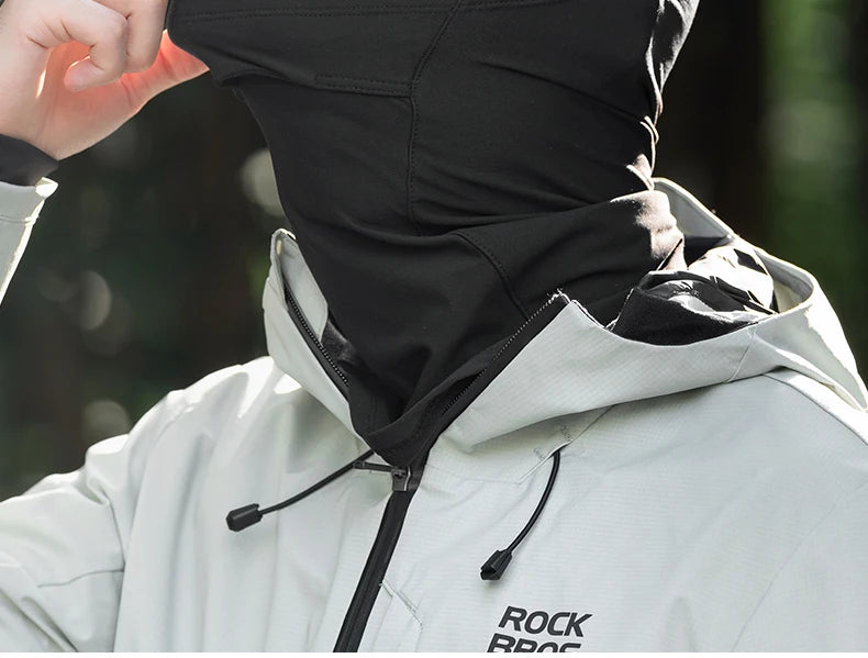 Winddichter Fahrrad-Gesichtsschal mit Ohrenschutz, Bandana-Maske