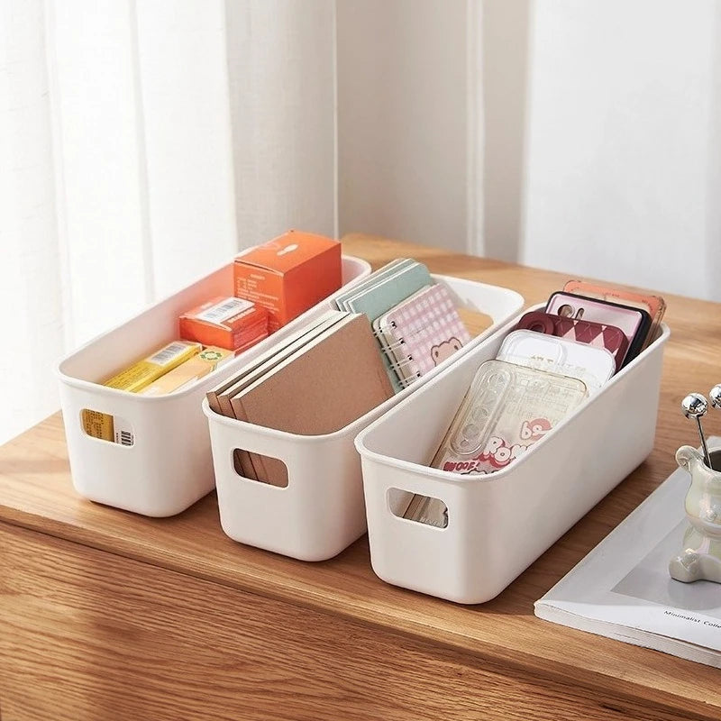 Stackable Rectangular Storage Box for Drawers and Wardrobes
