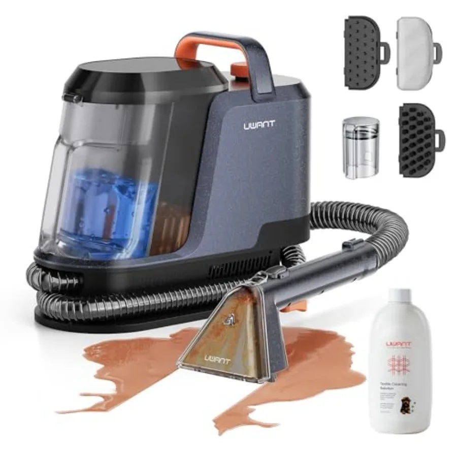 18Kpa Portable Carpet Cleaner with Self-Cleaning Function