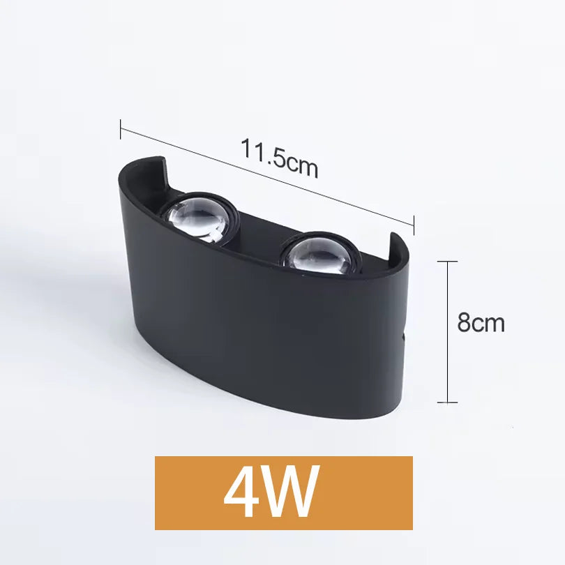 LED Wall Lamp 2W-10W, IP66 Waterproof, AC 85-265V