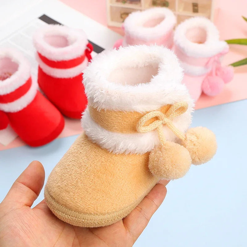 Newborn Snow Booties for Cozy Baby Comfort