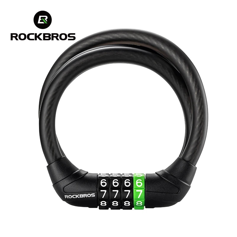 Bike Cable Lock with Password Security