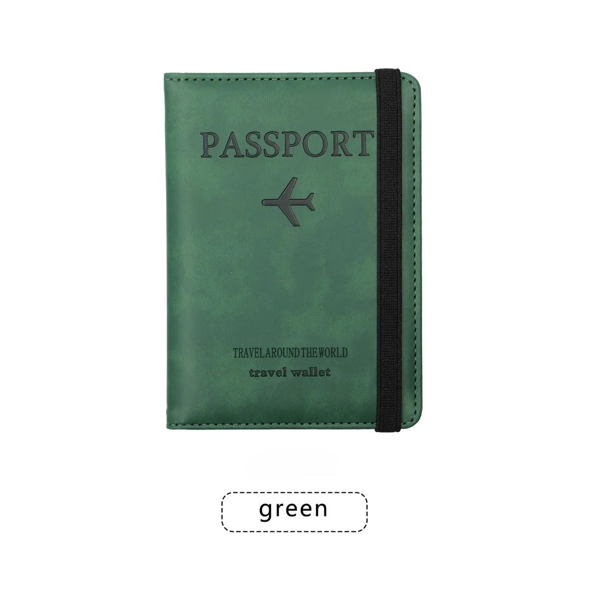 Travel Passport Holder with Card Slots