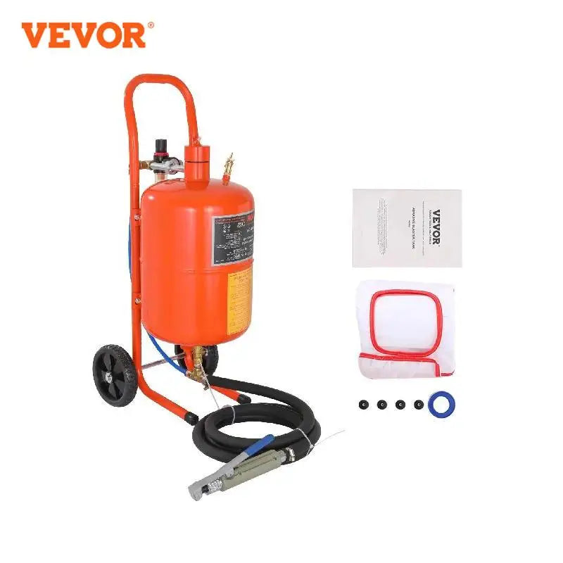 Prenosná sada pieskovacieho zariadenia 5–20 galónov 60–110 PSI na odstránenie hrdze a farby
