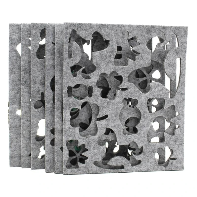 Needle Felting Appliqué Stencils — Set of 6