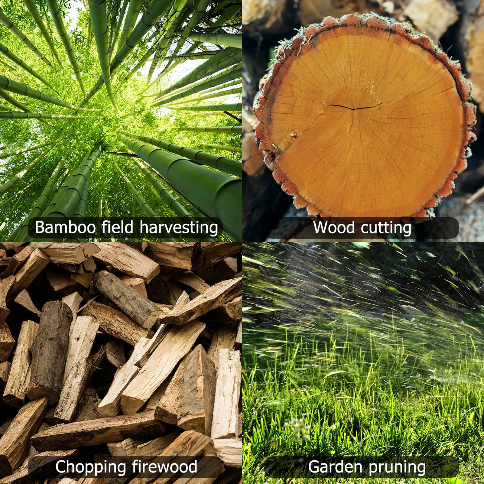 Portable Mini Electric Pruning Saw 21V 1200mAh Durable Ergonomic Handle Handheld Chain Saw Low Noise for Tree Branches Courtyard