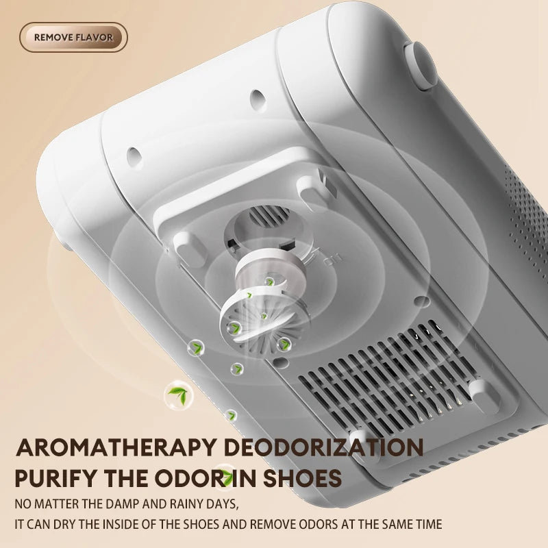 Folding Electric Shoe Dryer - EU or US Plug