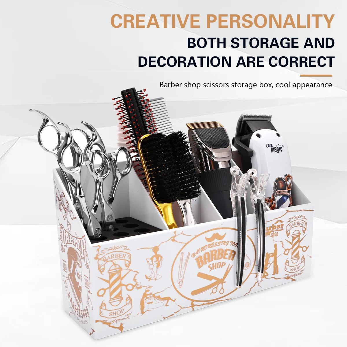 Hairdressing Tool Organiser, Comb and Scissor Storage