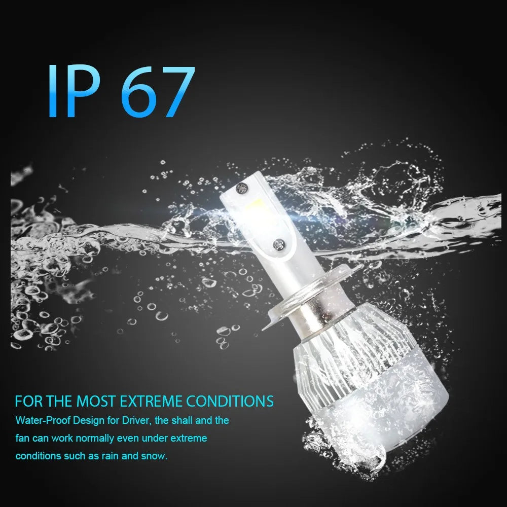 TCYATO12000lm 55W COB CSP chip 6000K Car Led headlights 9005 H7 H11LED light