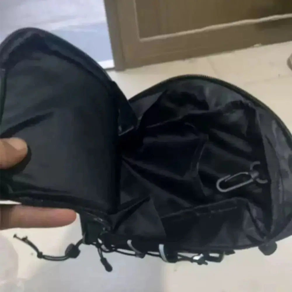 Magnetic Gym Bag with Phone Pocket and Water Bottle Pouch