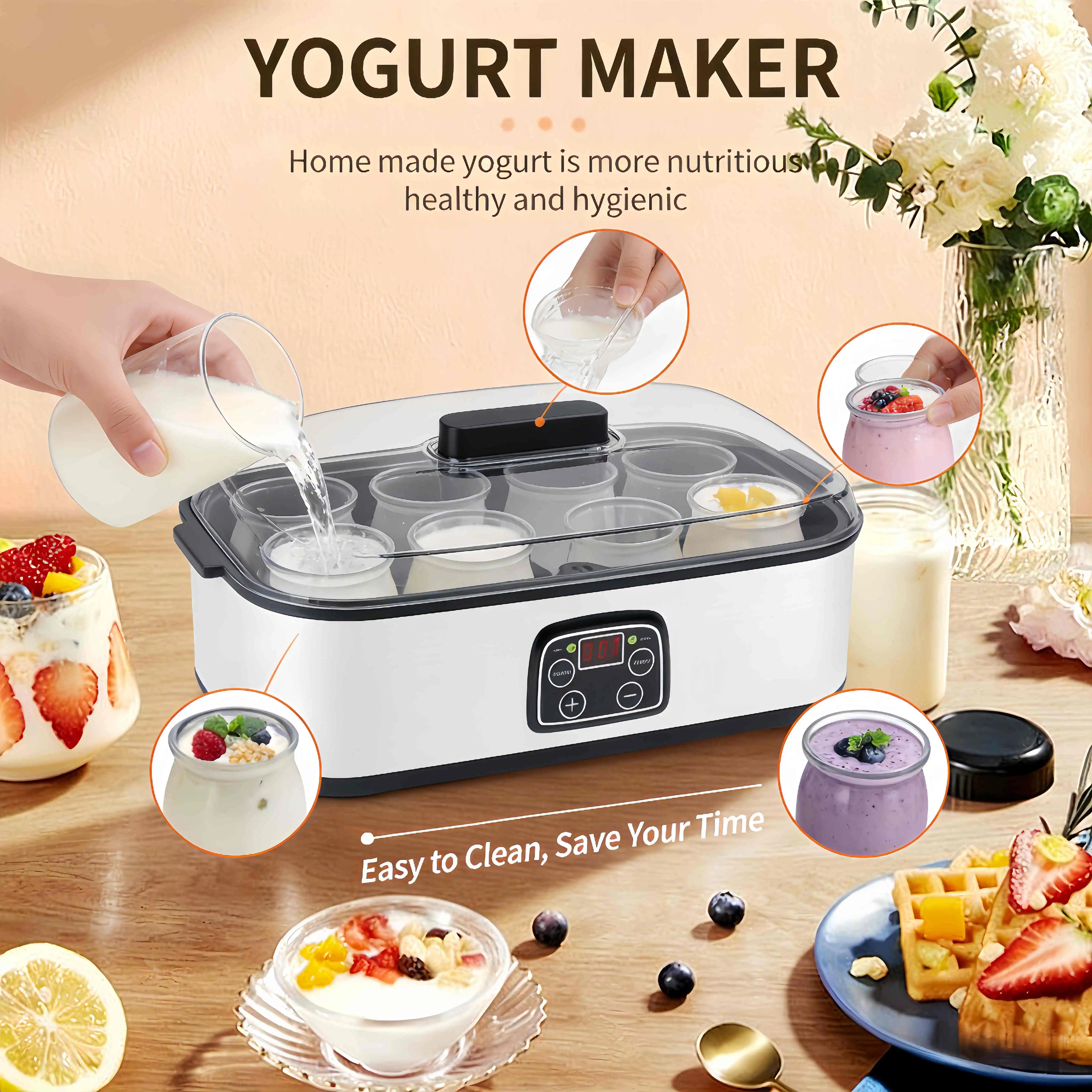 Digital Yogurt Fermenter with 5 Bonus Kitchen Gadgets