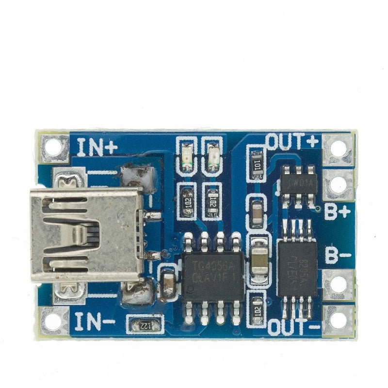 10pcs 5V 1A 18650 Lithium Battery Charging Board PLR TP4056 Lithium Charging Mini/Micro USB Type C Charge Module With Protect