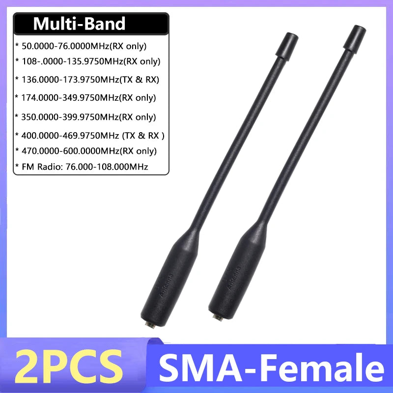 19cm anténa s konektorem SMA-Female pro UV-5RH, UV-K5 a UV-K6