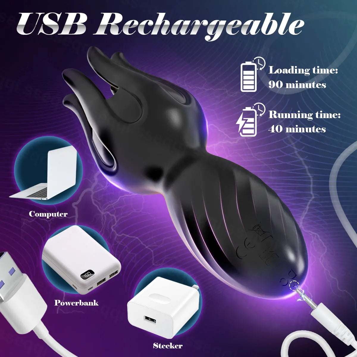 Glans Trainer for Men Powerful Vibrating Penis G Spot Masturbator Soft Fingertip Prolong Endurance Massage Vibrator Erotic Toys