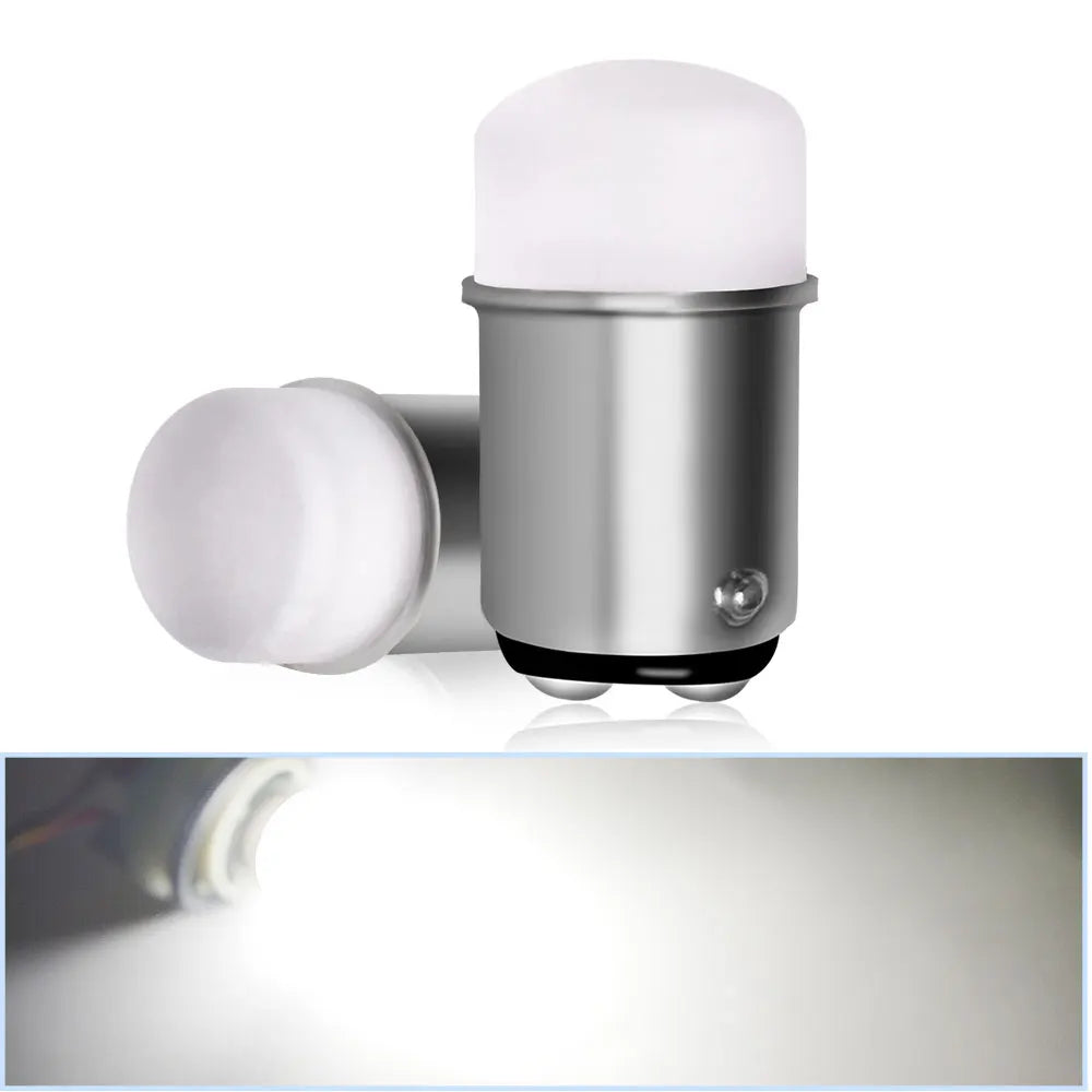 Lâmpada LED P21/5W BAY15D 1157 P21W BA15S 1156 12V 3014 9SMD 6500K Branco Âmbar para Travão, Estacionamento, Ré e Sinal de Volta do Carro