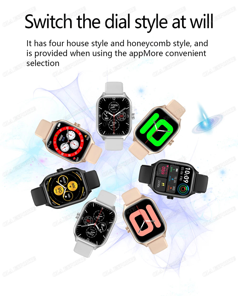 Reloj inteligente para llamadas Bluetooth de 2,01 pulgadas con seguimiento de actividad